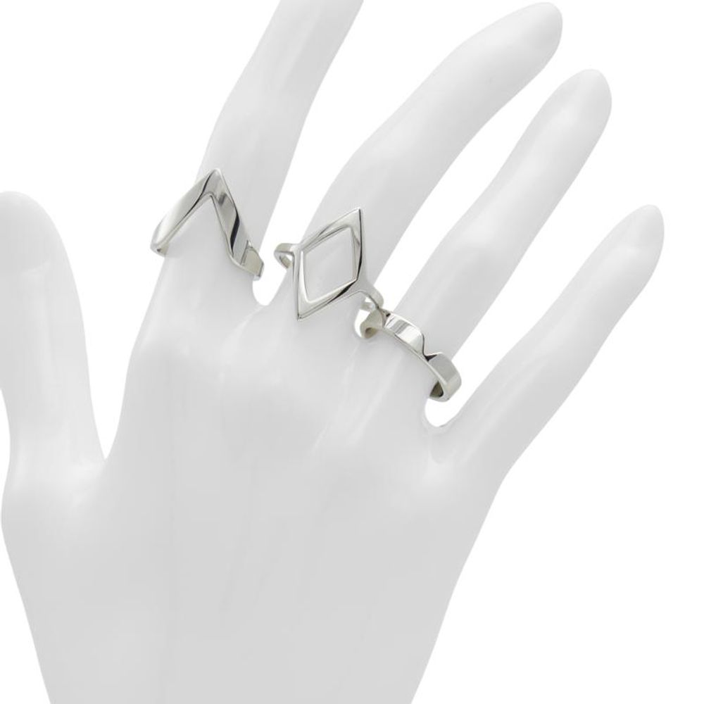 ALDO Silver Elastane Ring