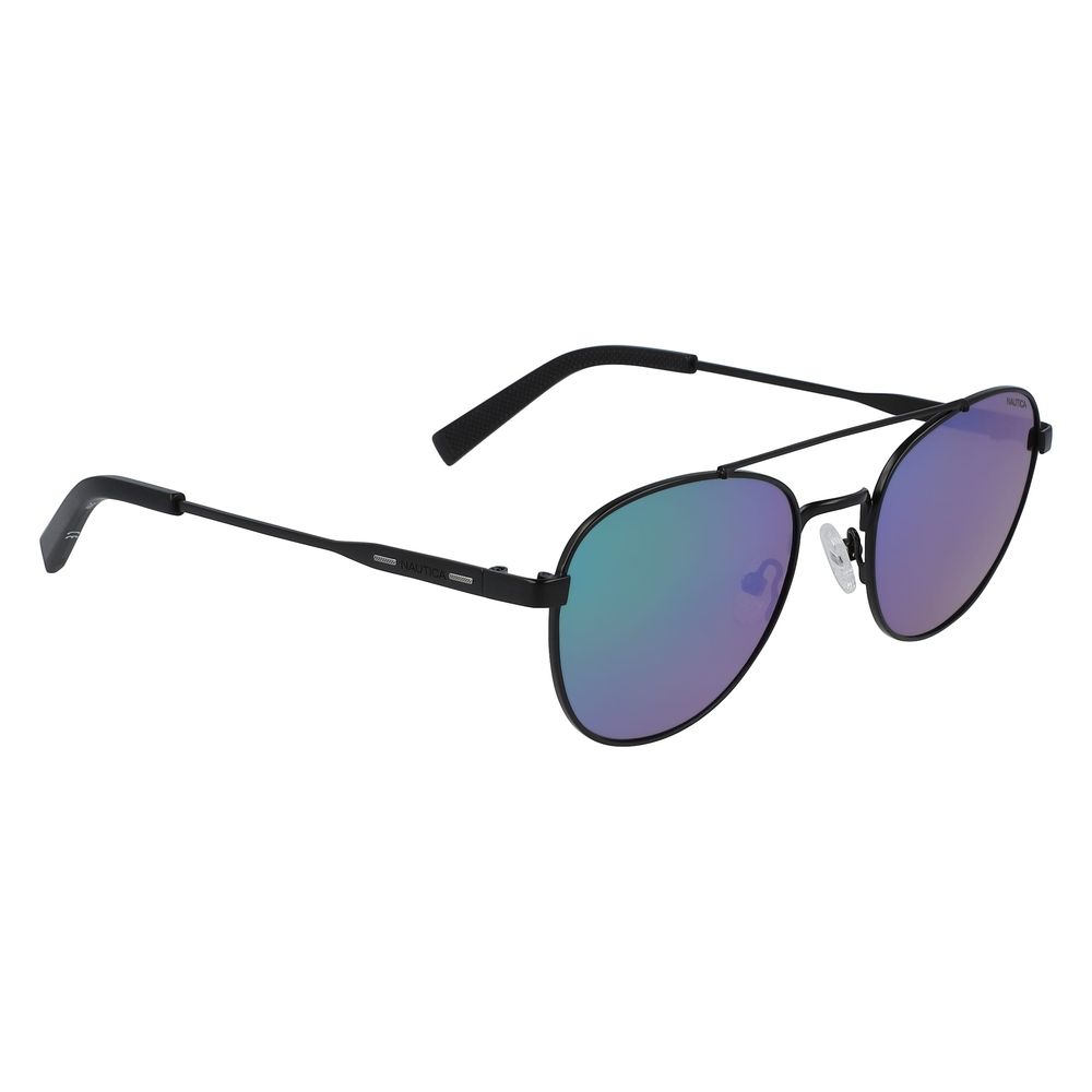 NAUTICA Black Metal Sunglasses