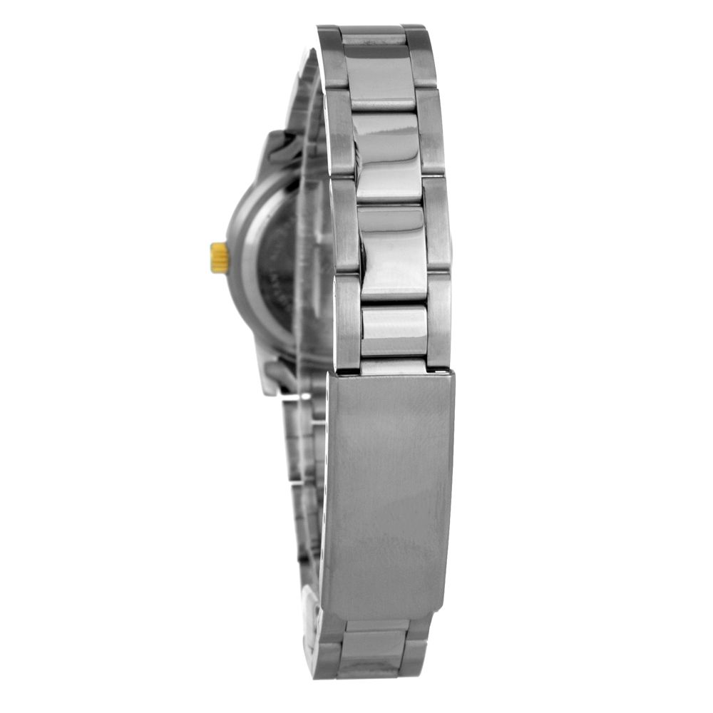 JUSTINA Silver Stainless Steel Dress Watch