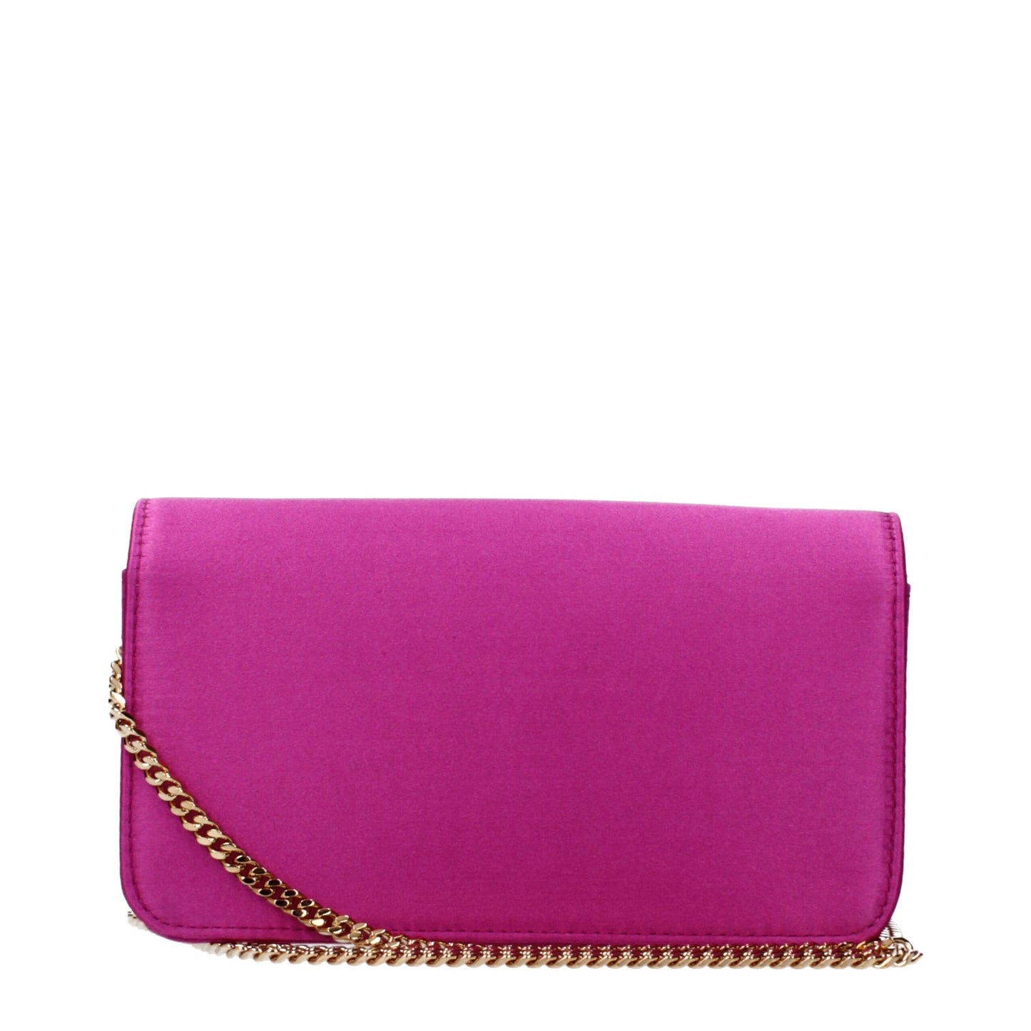 Pochette Versace en satin rose
