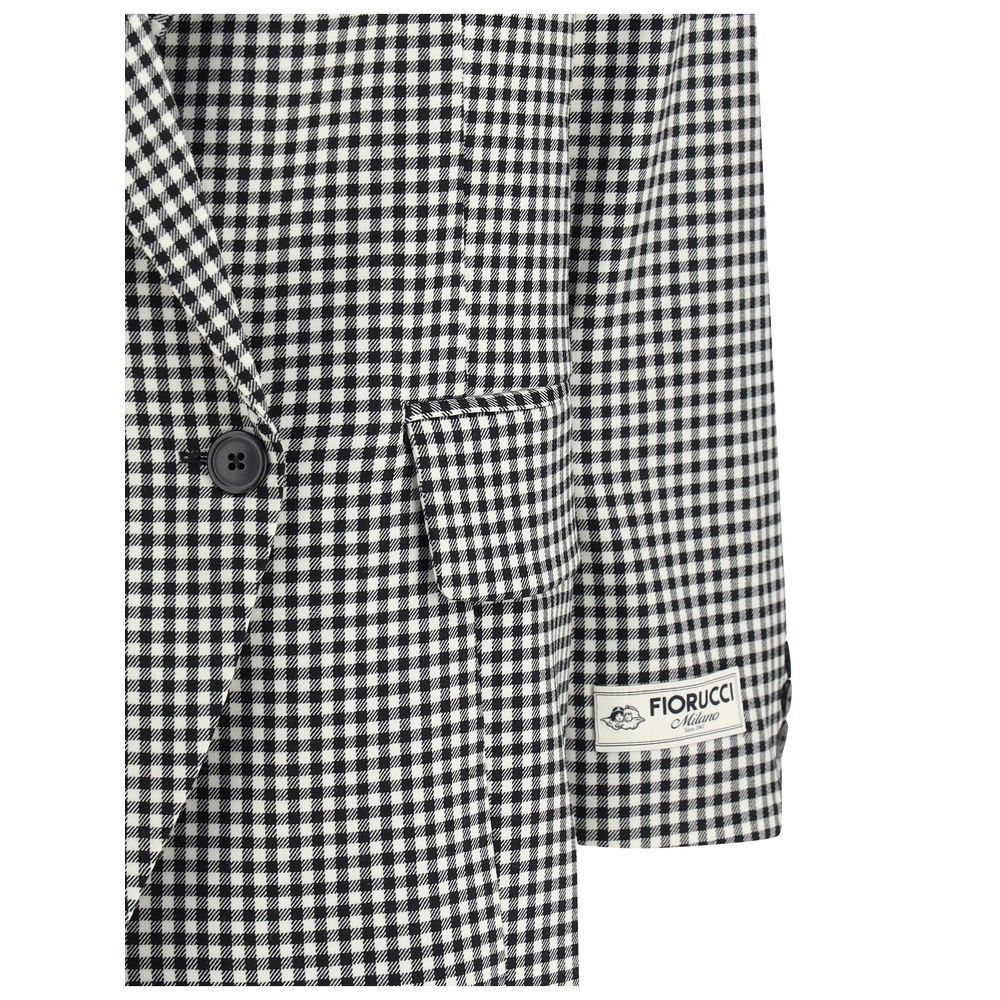 Blazer en laine polaire multicolore Fiorucci