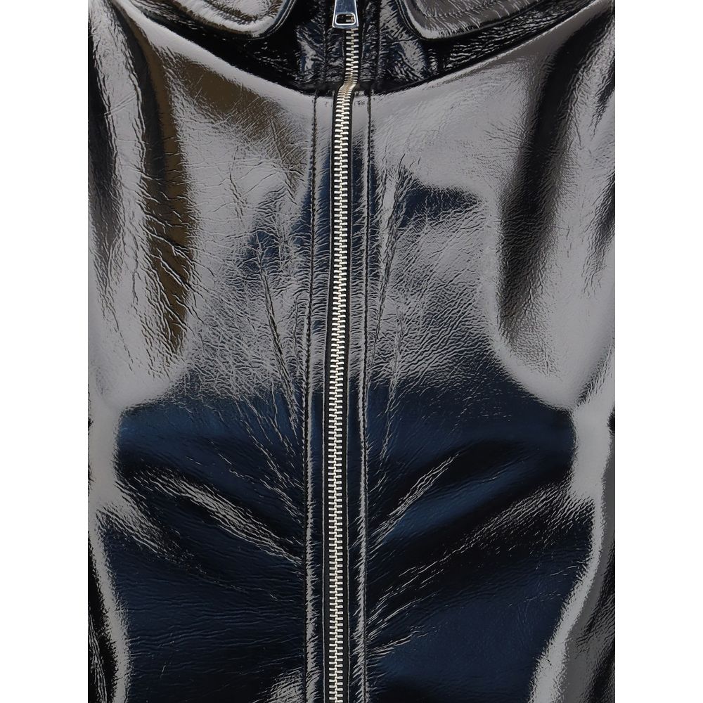 Robe décontractée Fiorucci en polyéthylène noir