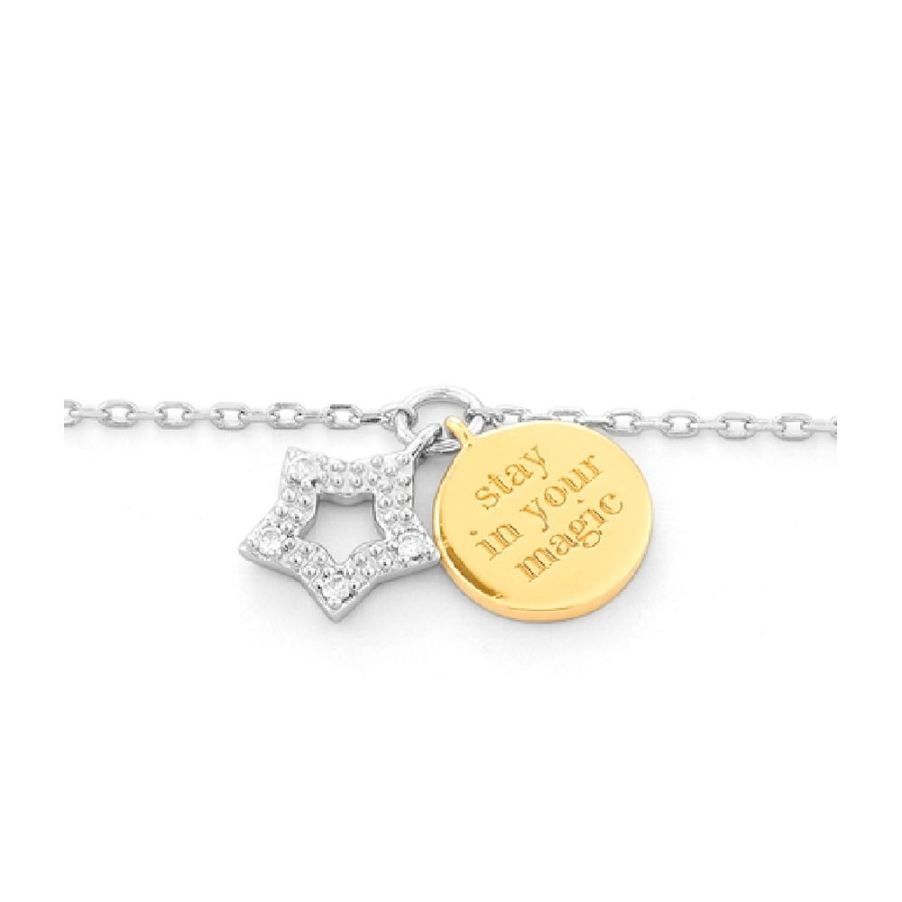 SECRECY Black Nylon Bracelet