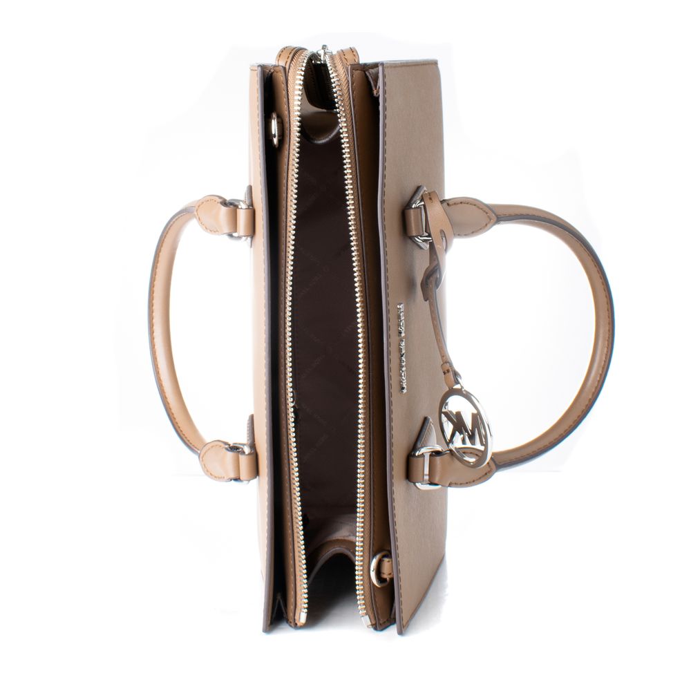 Michael Kors Brown Canvas Handbag