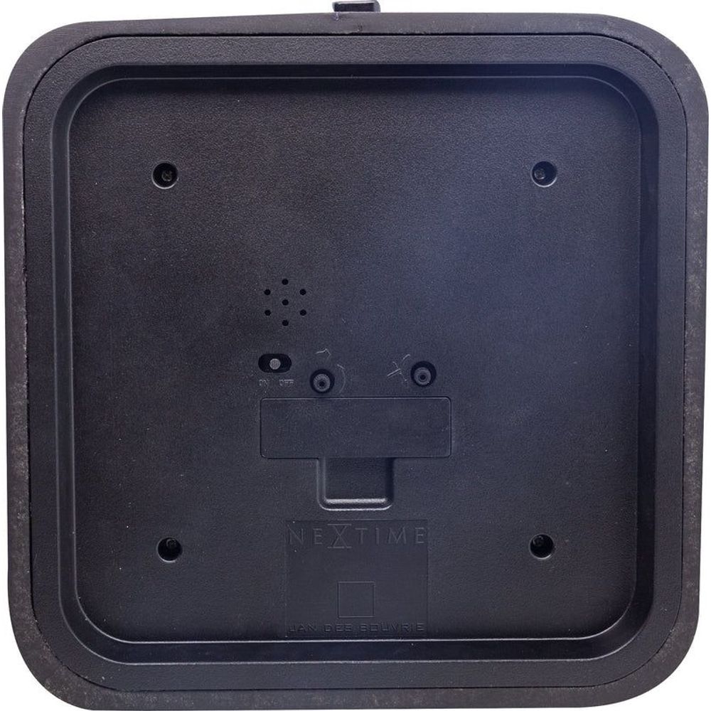 NEXTIME Black Wood Dress Watch