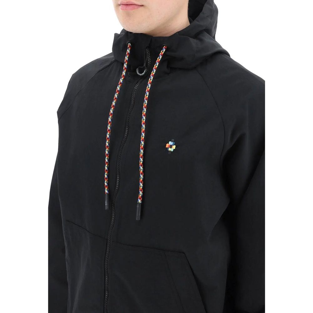 Marcelo Burlon Zwart Polyamide Shelljack