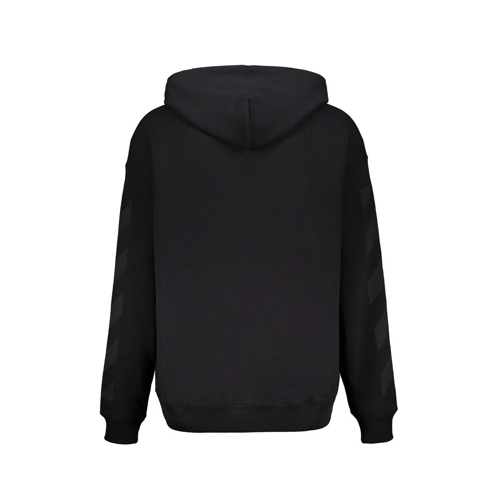 Off-White Black Cotton Sweatshirt