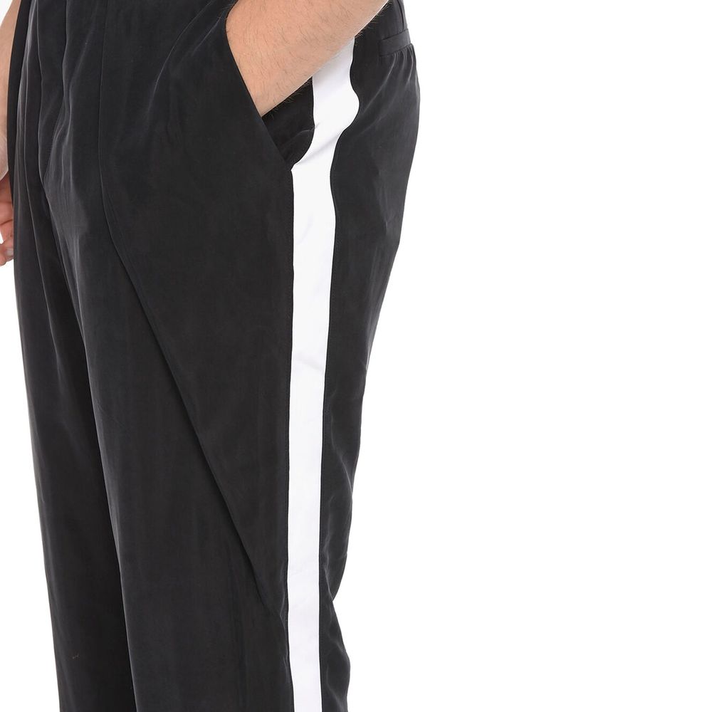 Pantalon court Balmain noir et cuivre