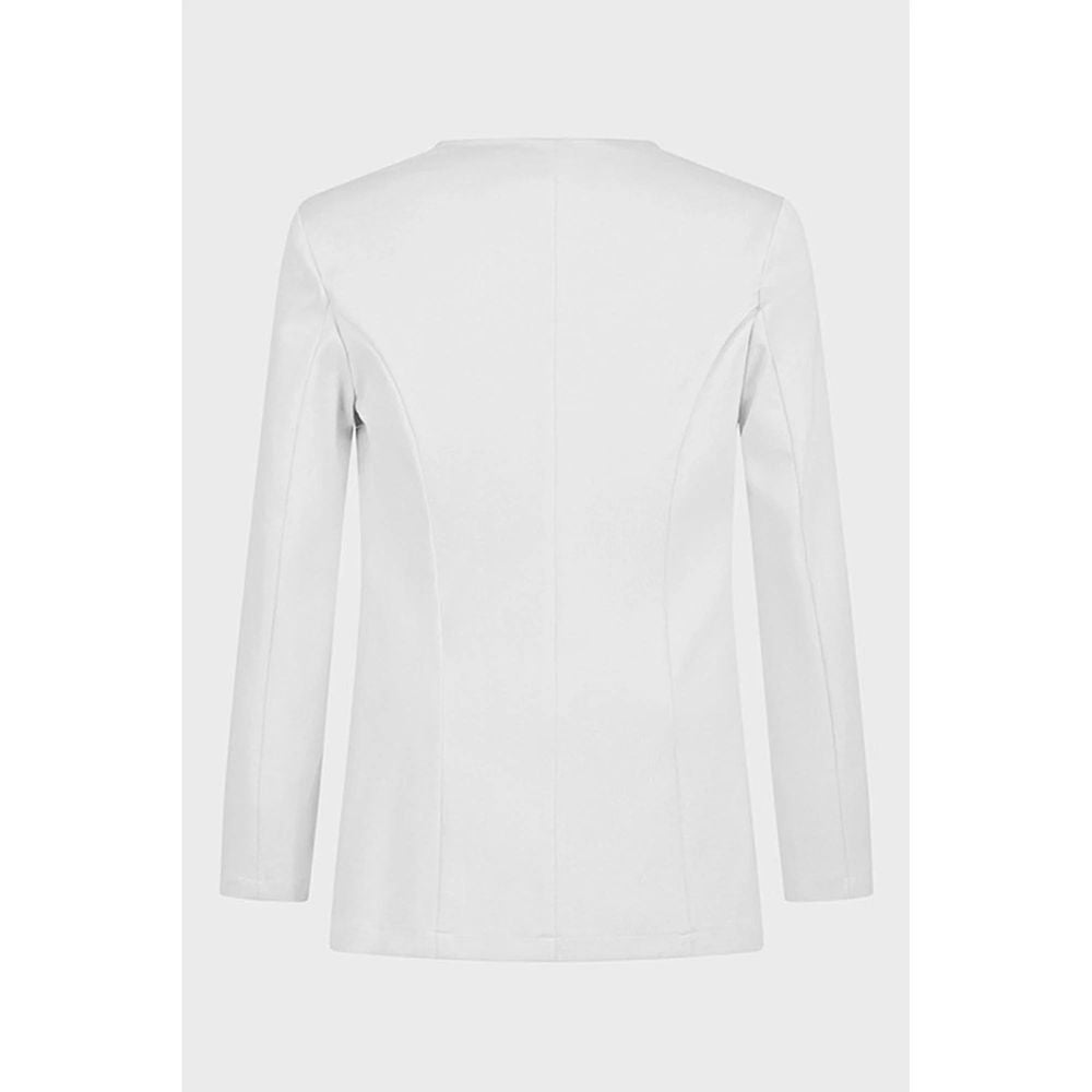 19V69 Italia Witte Viscose Blazer