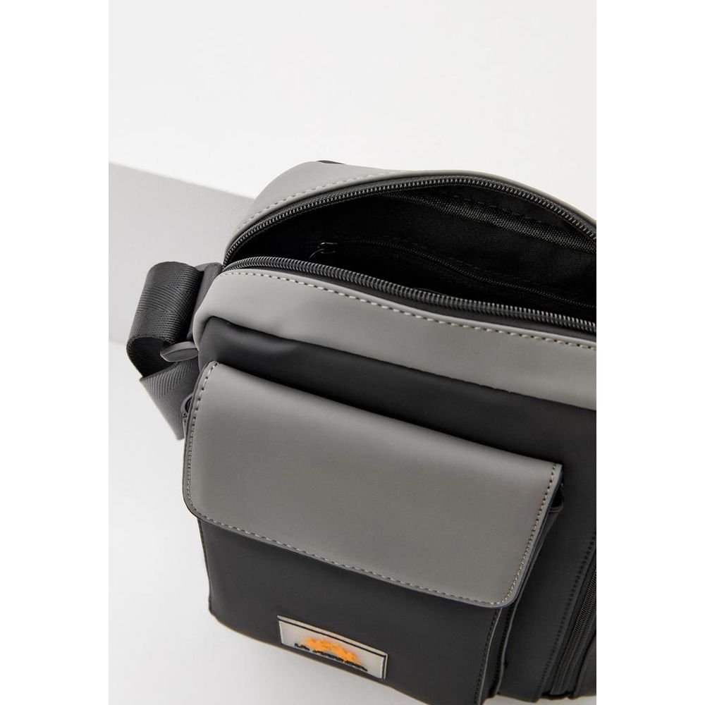 La Martina Zwarte Polyetheen Crossbodytas