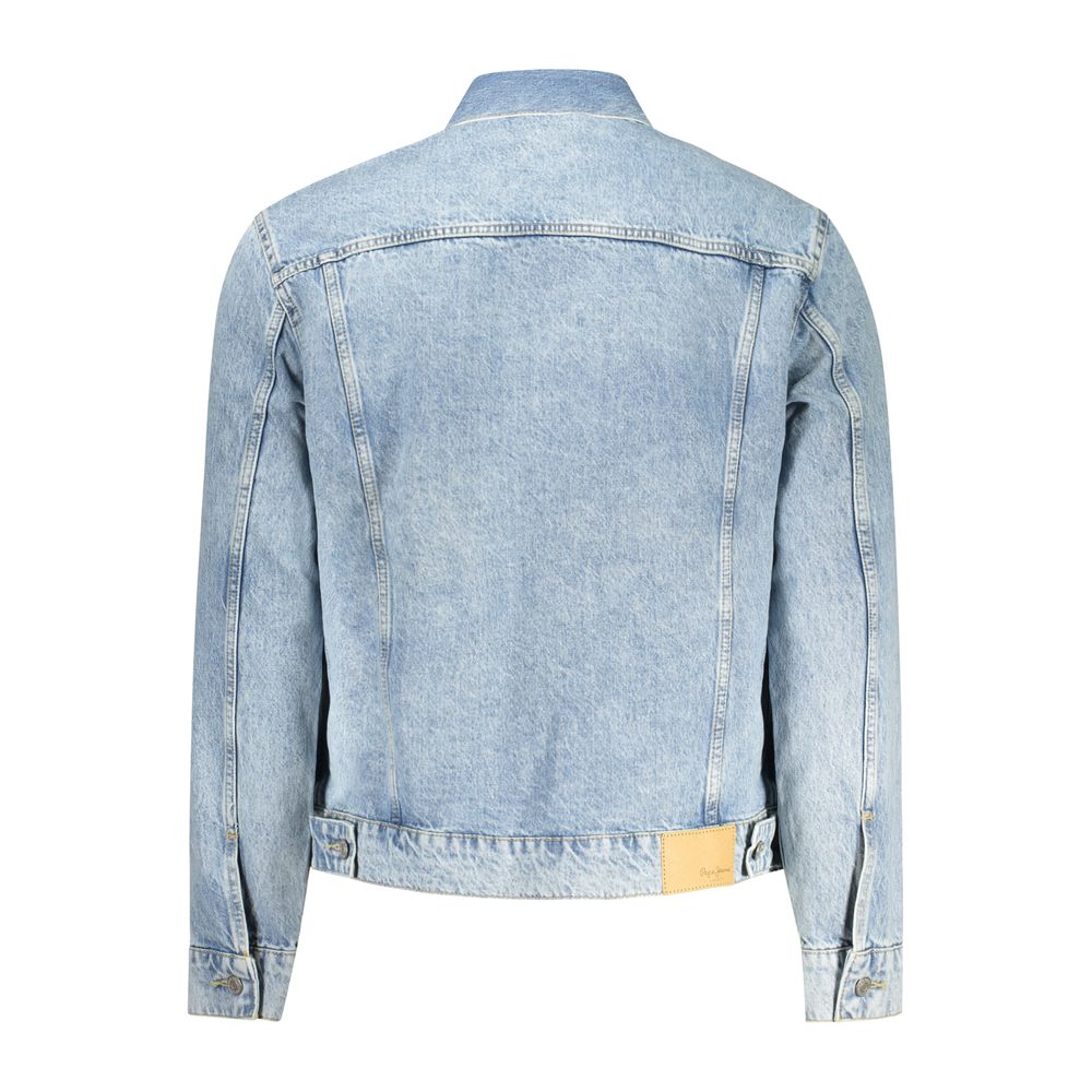 Pepe Jeans Azzurro Coton Veste Homme