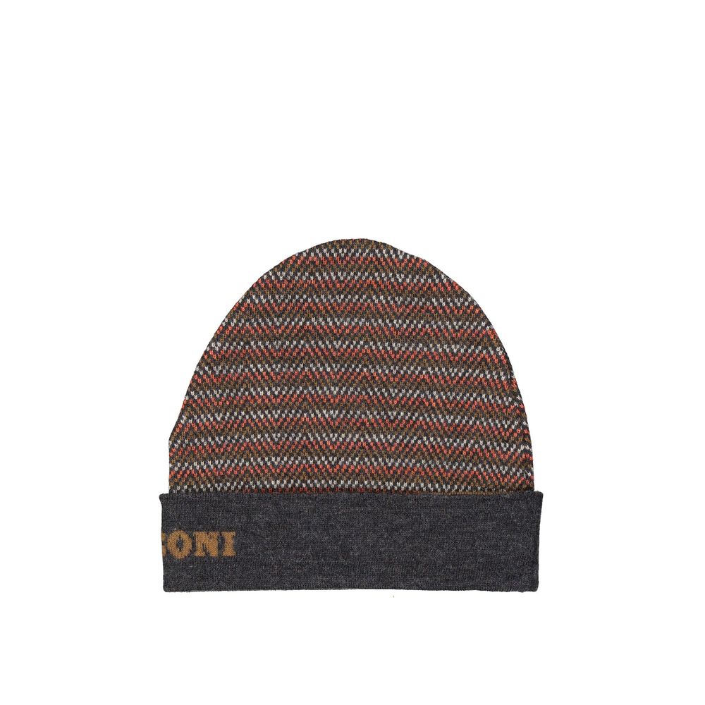 Missoni grijze wollen muts