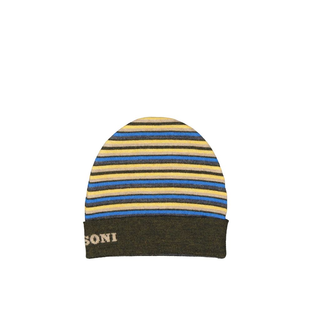 Missoni tweekleurige wollen muts
