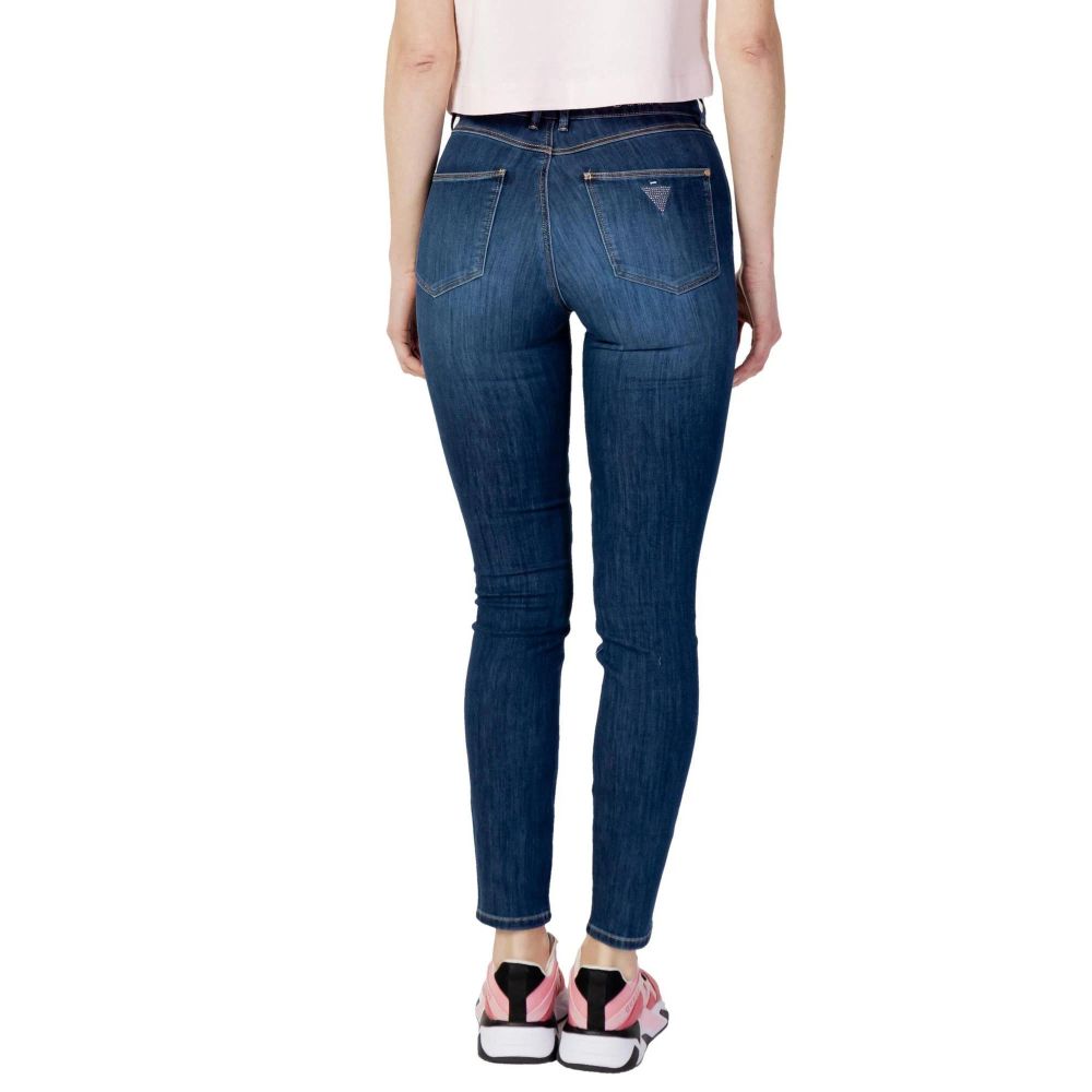 Guess Blauwe Katoenen Skinny Jeans