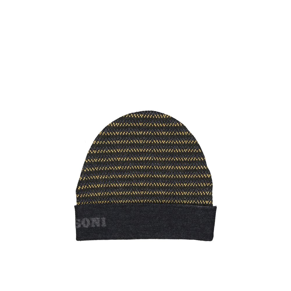 Missoni grijze wollen muts