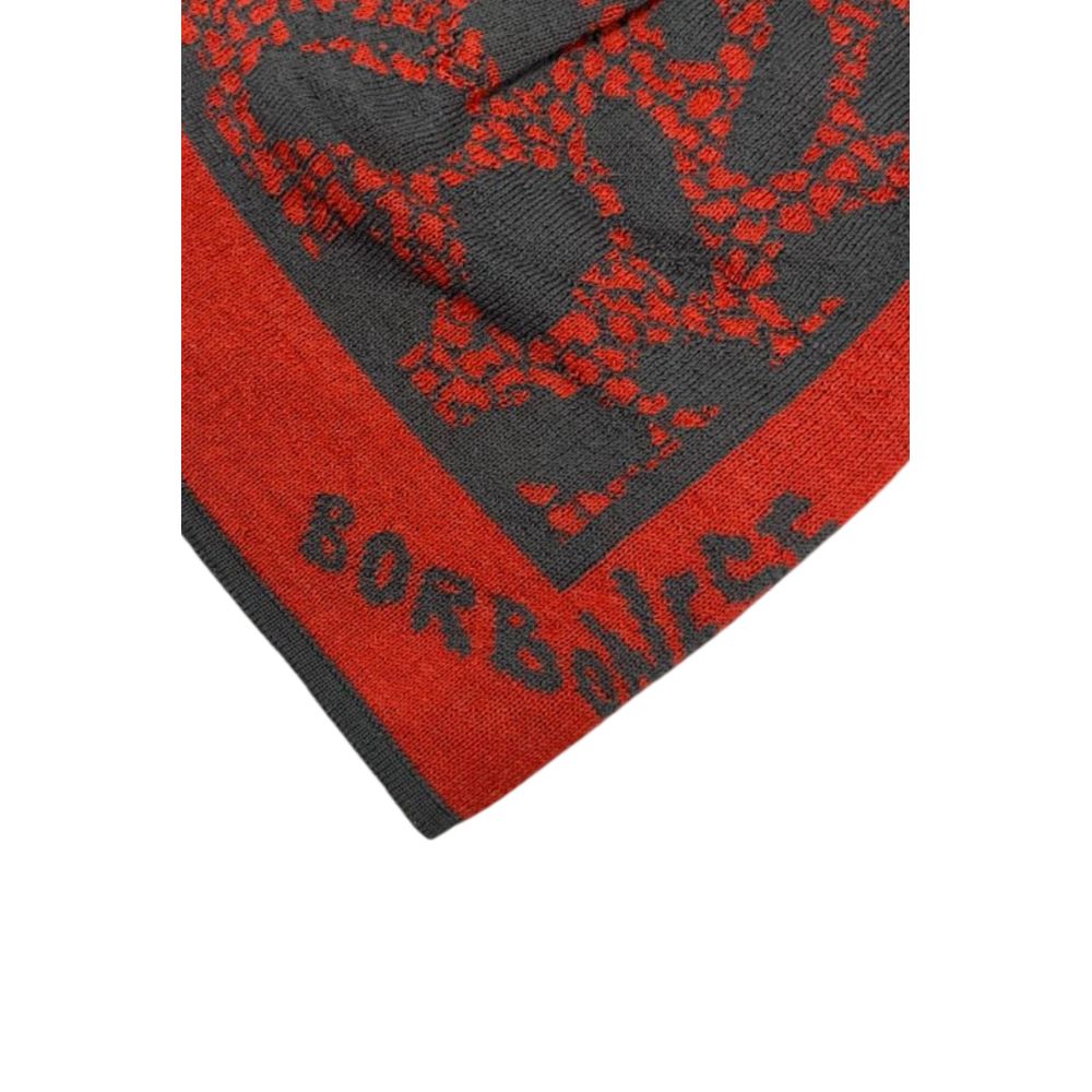 Chapeau de femme en laine rouge bourbonienne