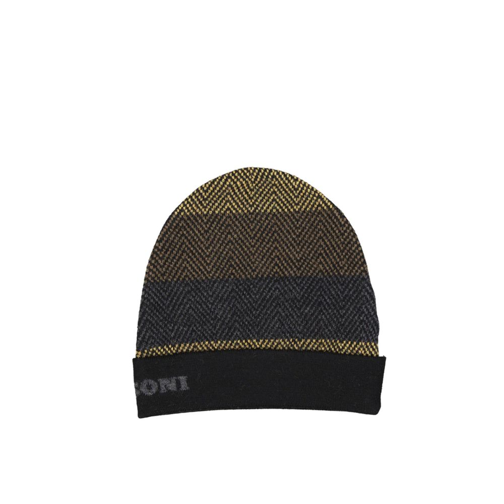 Missoni zwarte wollen muts