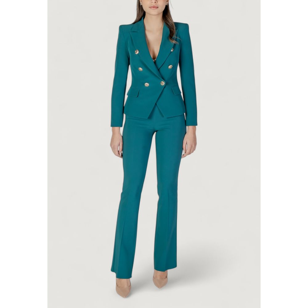 Blazer en polyester noir de Rinascimento