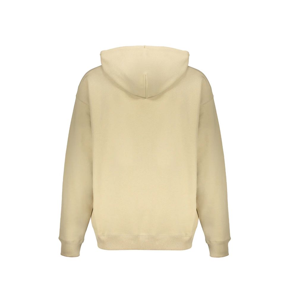 Sweat-shirt en coton beige Off-White