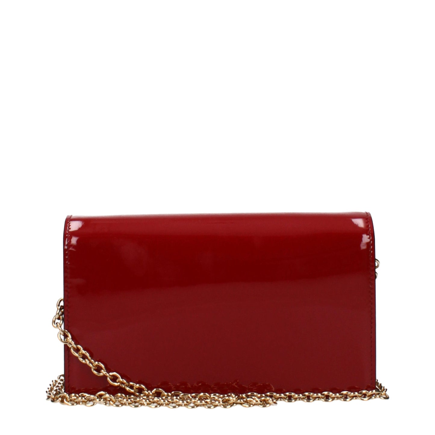 Pochette Versace en cuir rouge