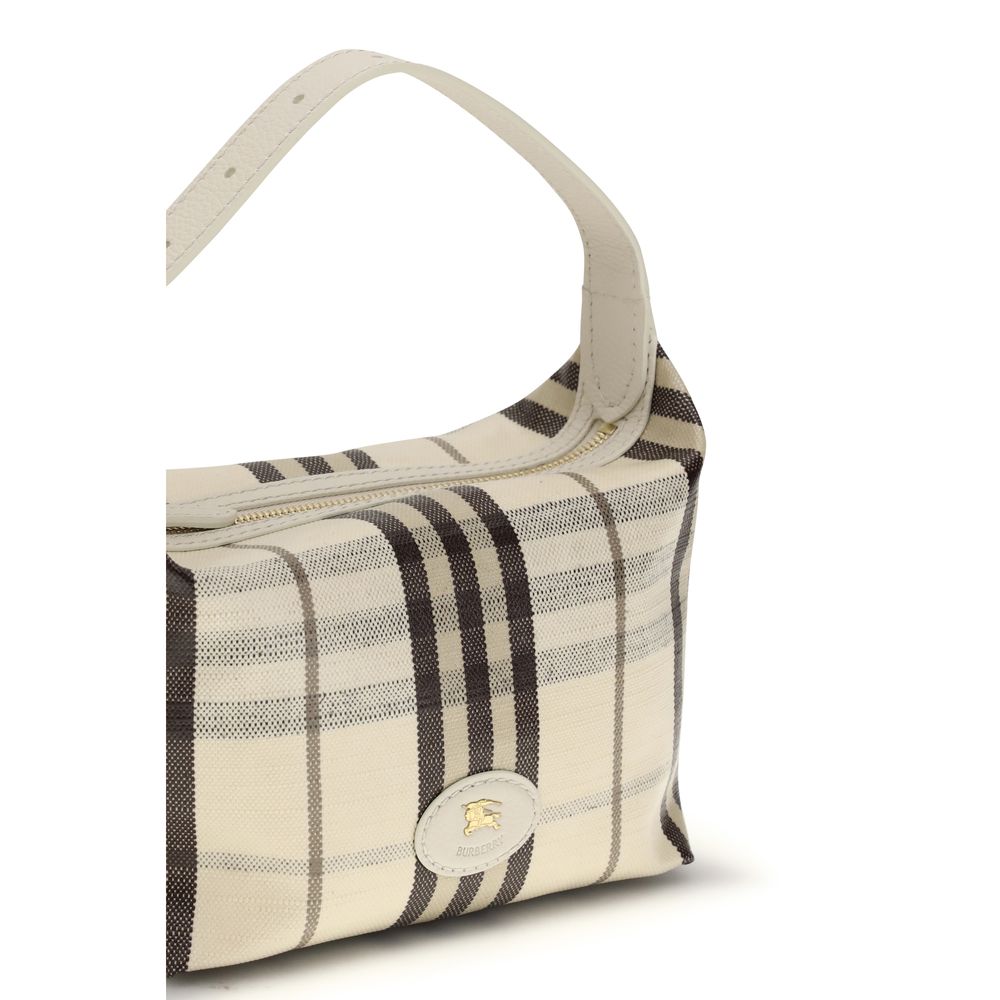 Sac bandoulière Burberry beige en polyamide