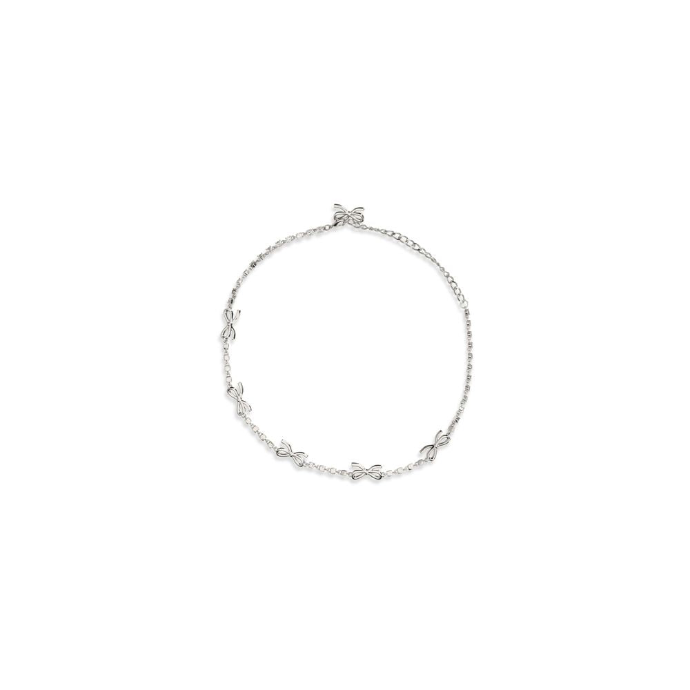 Collier en laiton argenté Autoportrait