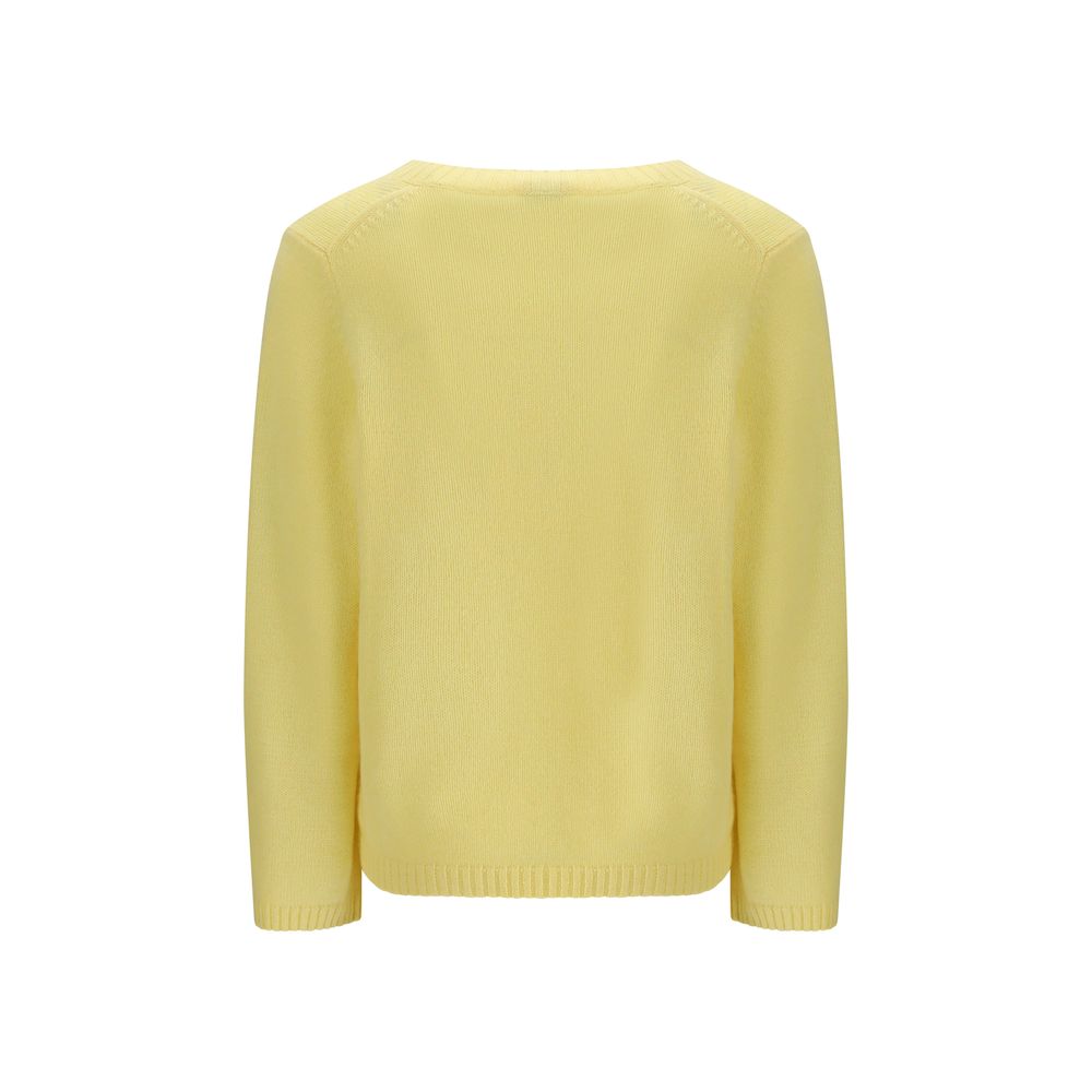 Allude Bicolor Cashmere Cashmere Sweater