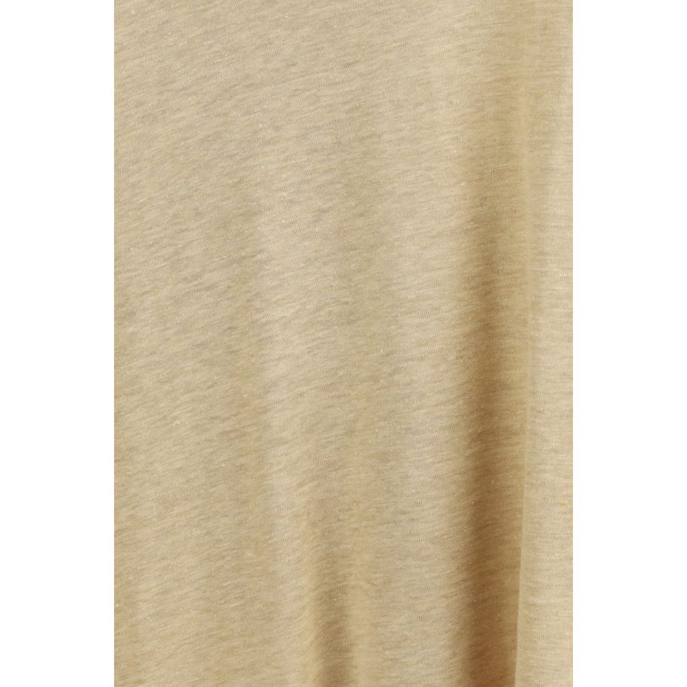 T-shirt Rohe en lin beige