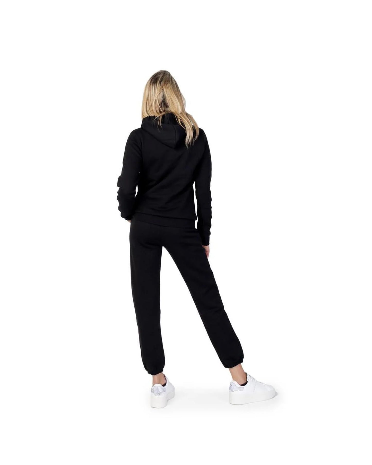 Pyrex Black Cotton Sweatsuit