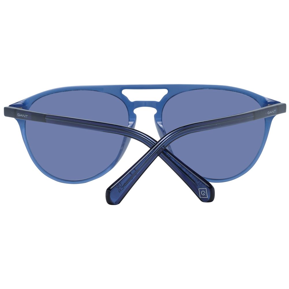 Gant Blauwe Plastic Zonnebril