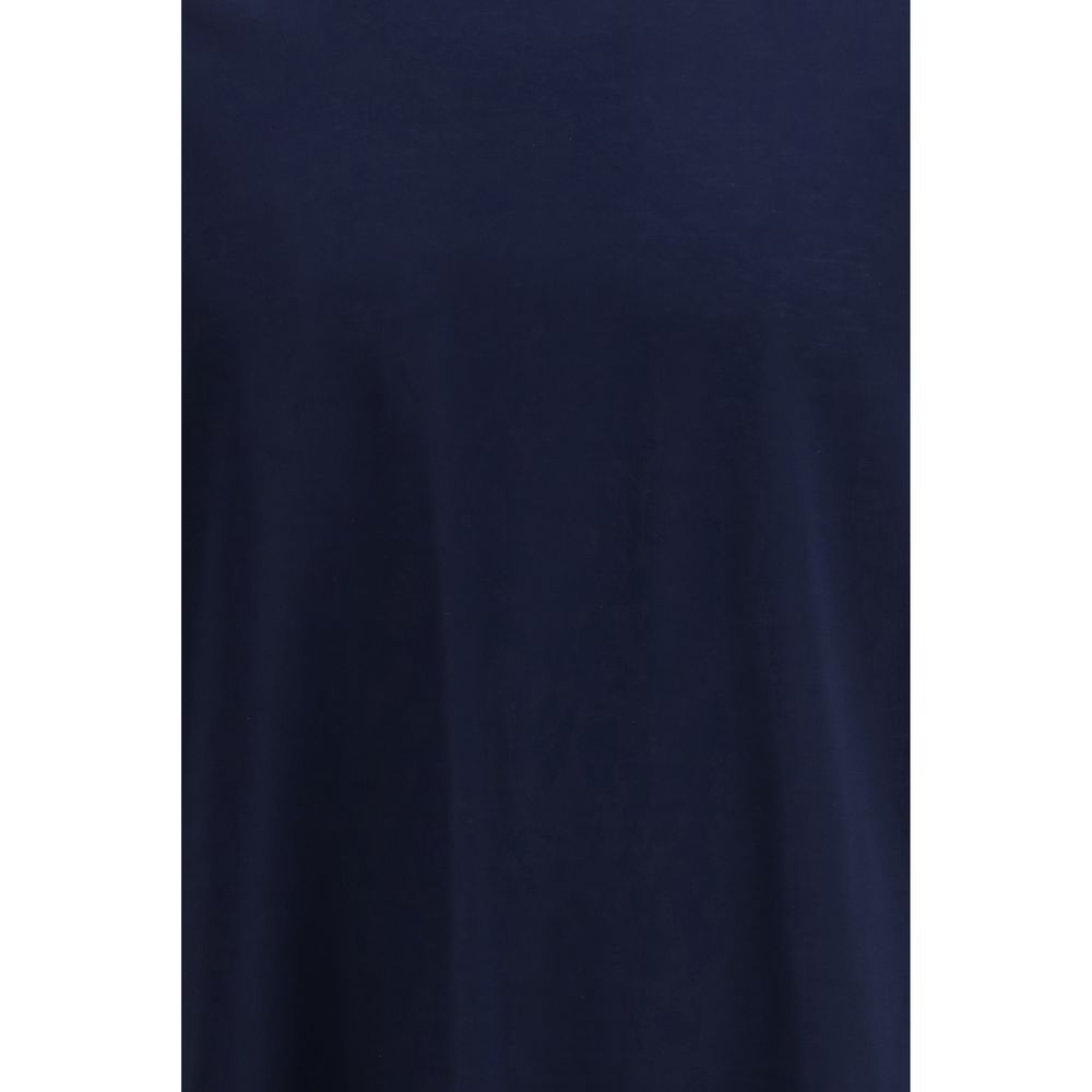 Herno blauw katoenen sportkleding