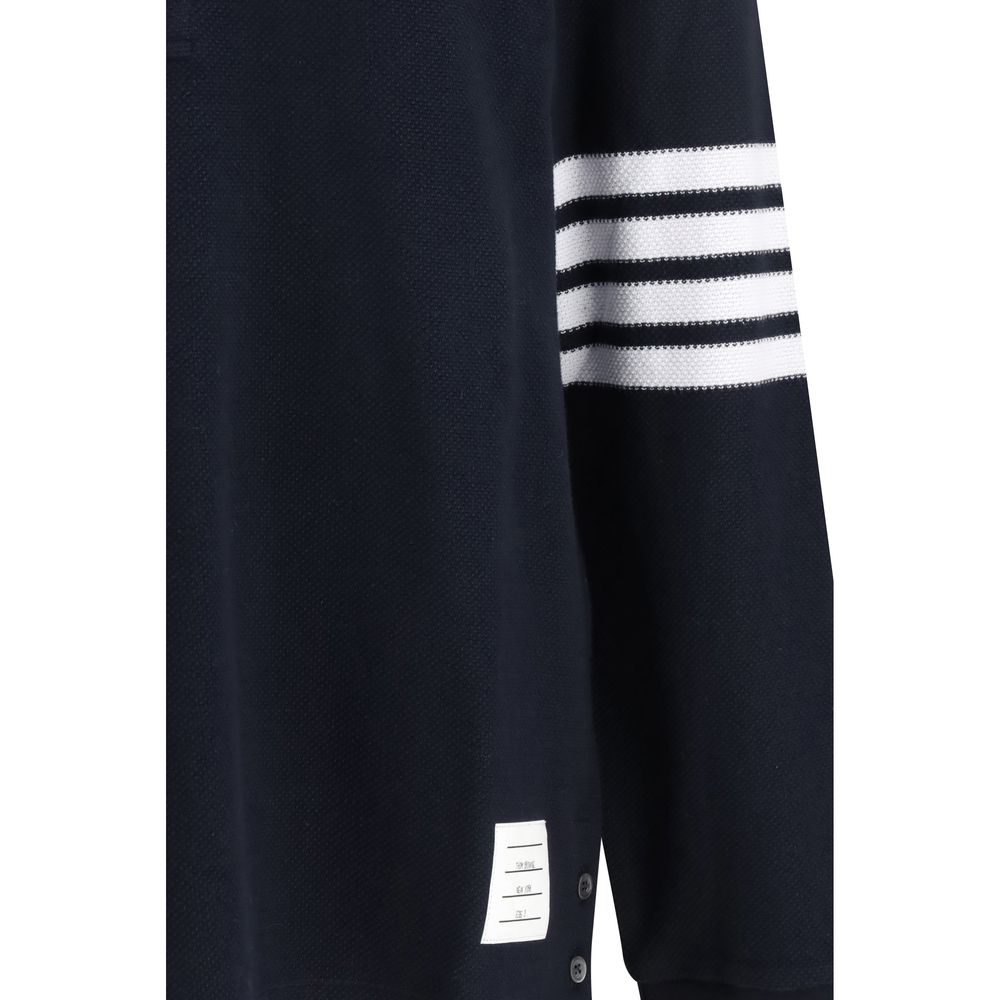 Thom Browne Blauw Katoenen Poloshirt