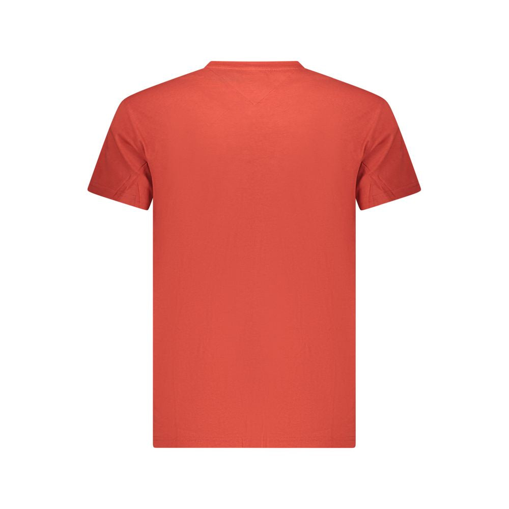 T-shirt homme Tommy Hilfiger Rosso en coton