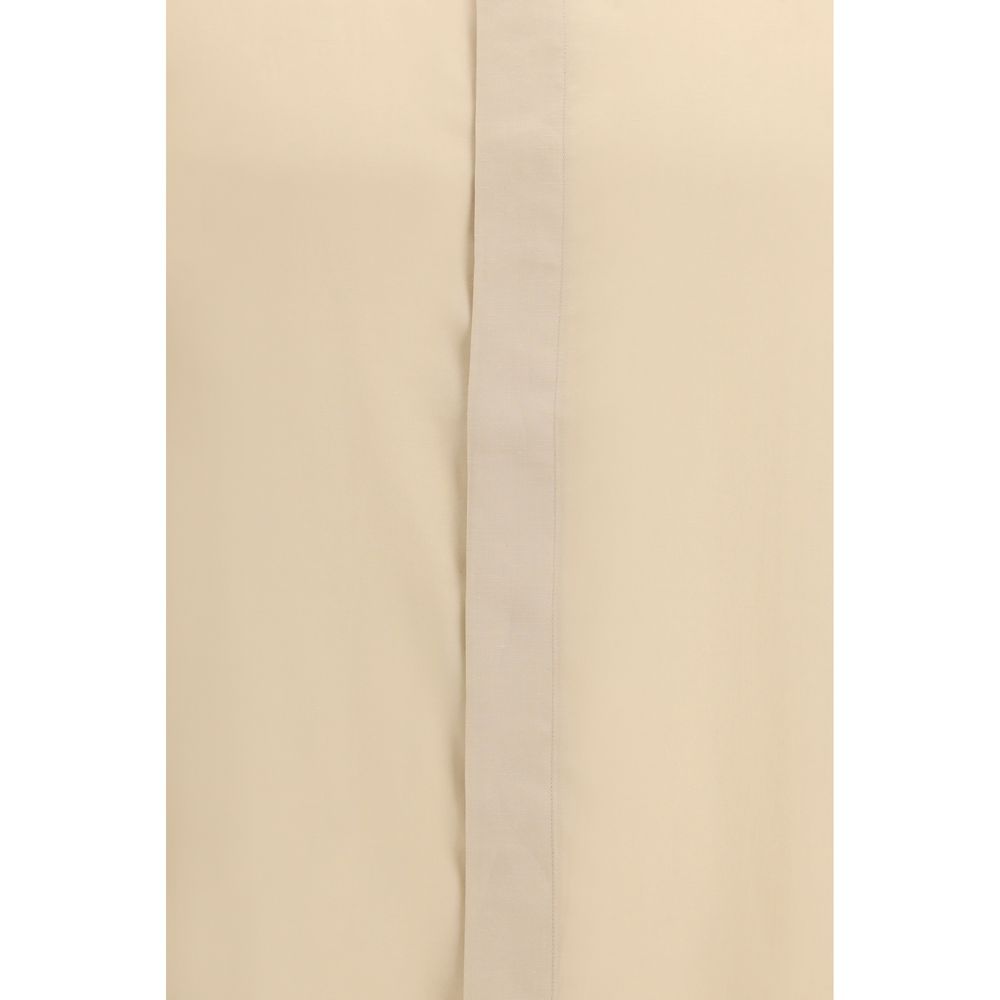Lardini Beige Tencel Dress Shirt - Elegant & Comfortable