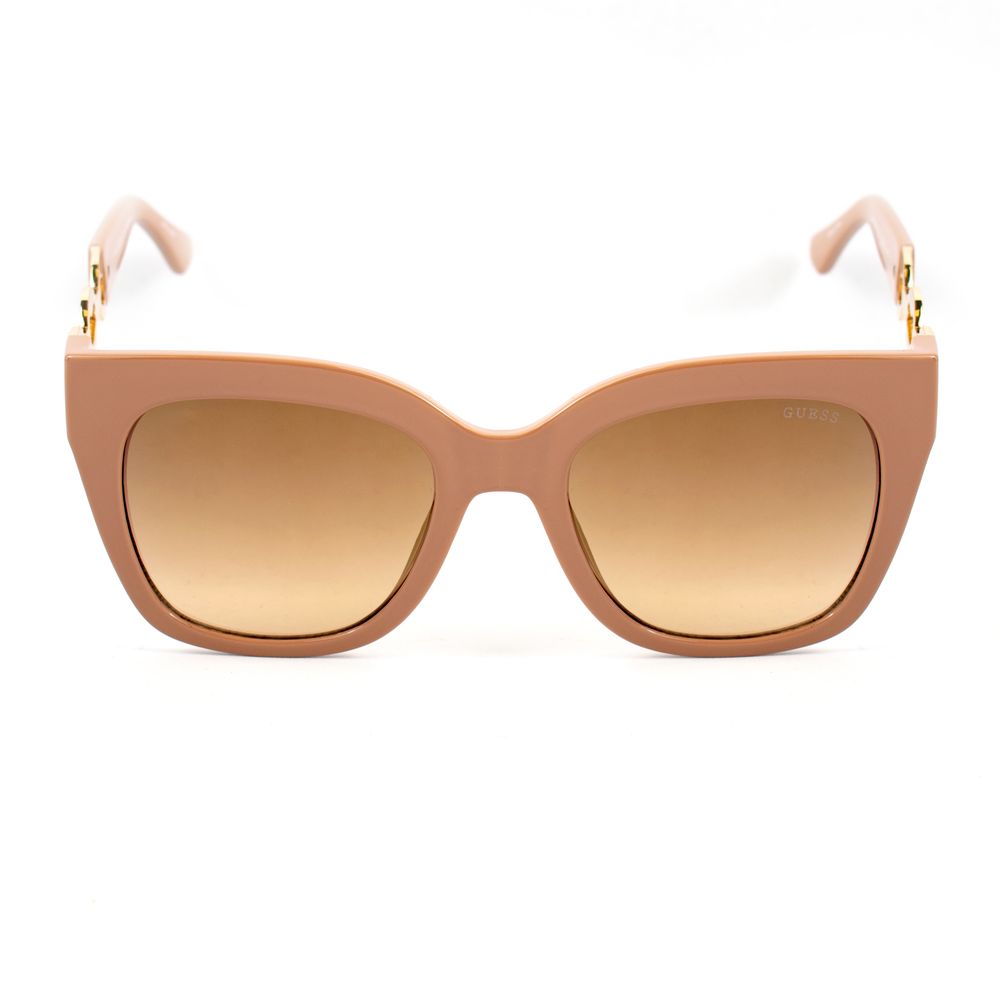 Guess Beige Resin Sunglasses
