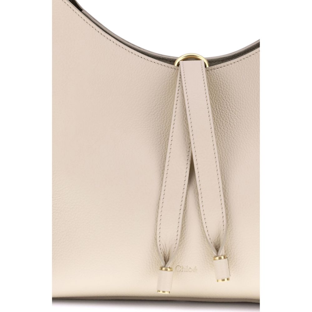 Chloé Beige Calf Leather Bos Taurus Shoulder Bag