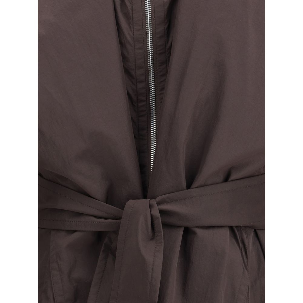 Max Mara Brown Polyamide Trench Coat