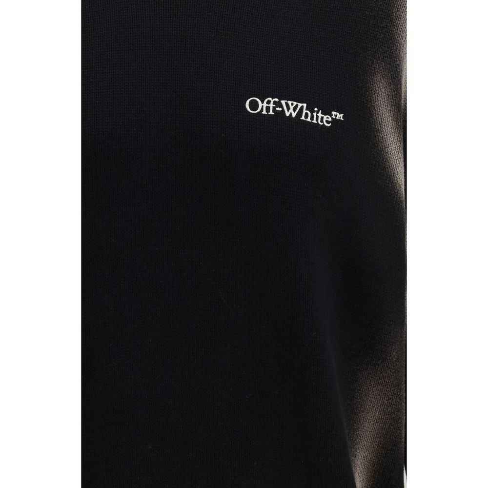 Off-White Zwarte Katoenen Sweatshirt