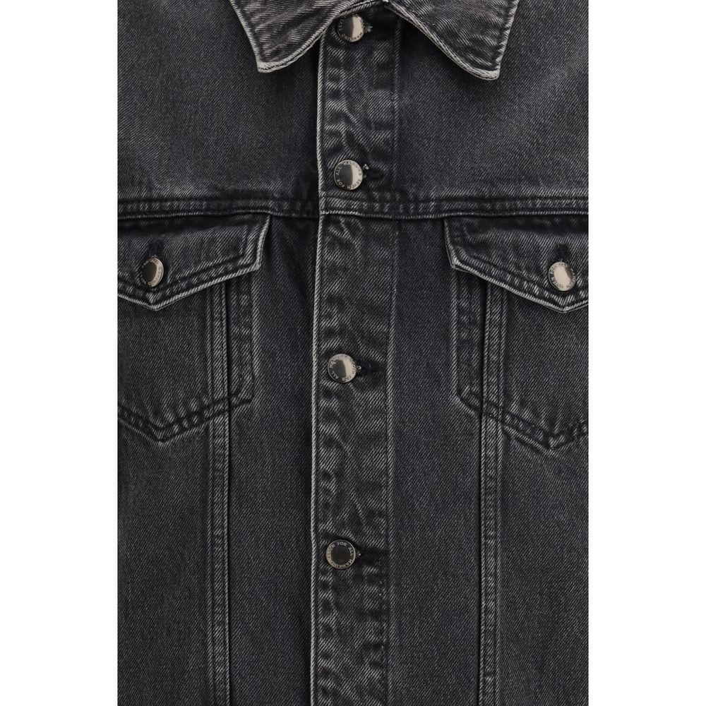 7FOR Grijze Katoenen Denim Jasje