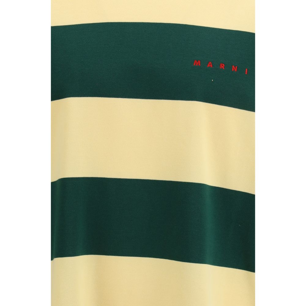 T-shirt en coton multicolore Marni