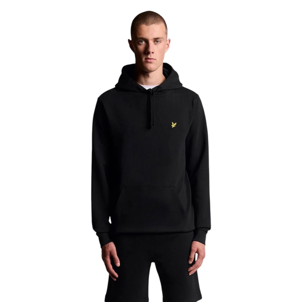 Lyle & Scott Zwarte Katoenen Hoodie