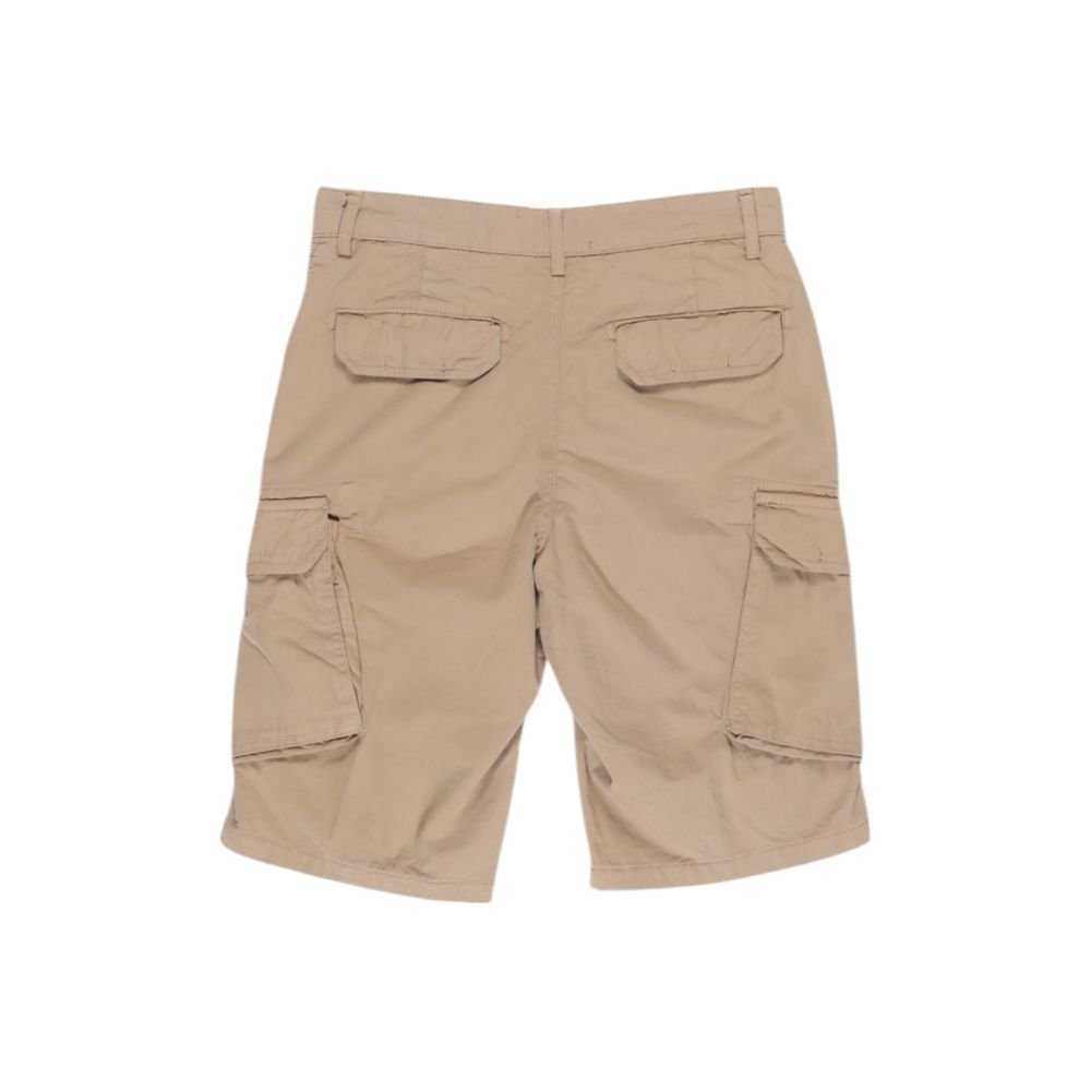 Lyle & Scott Beige Katoenen Bermuda Shorts