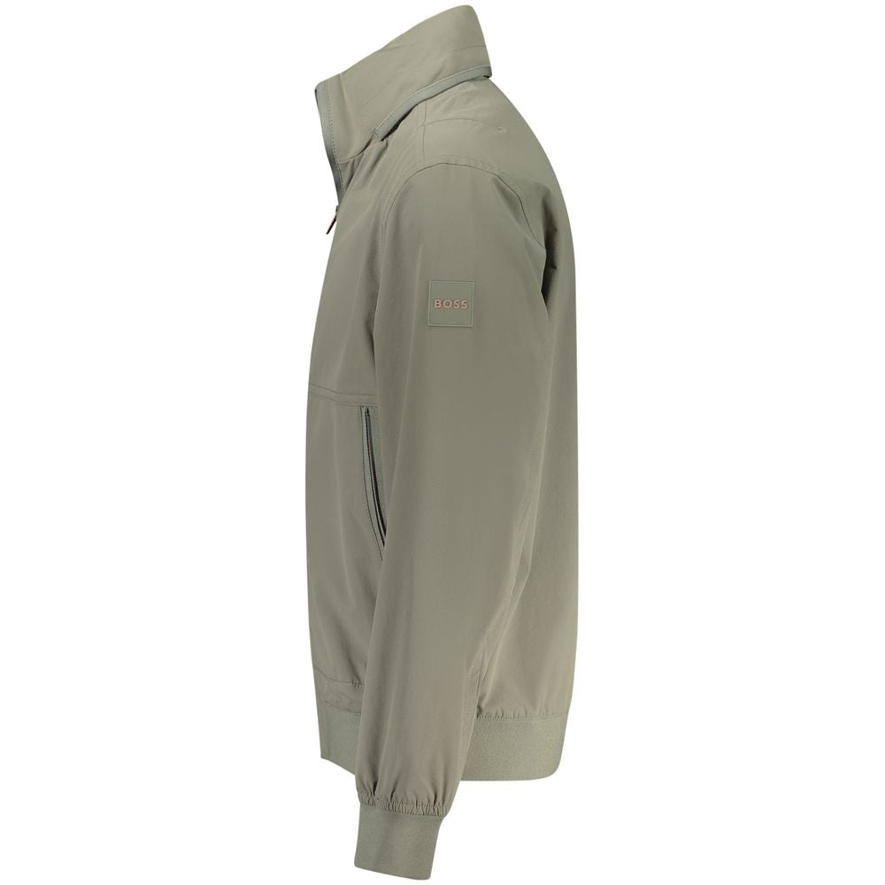Hugo Boss Verde Poliammide Hommes Veste