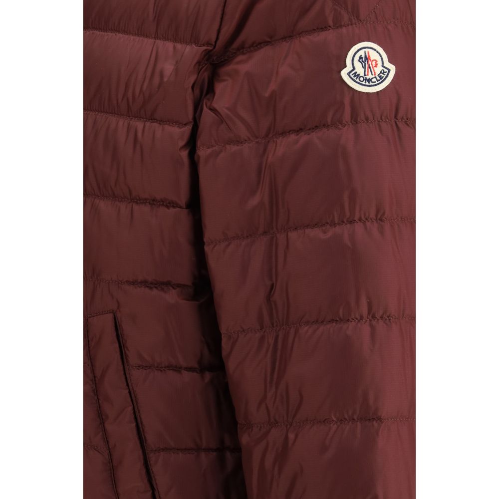 Bomber Moncler beige en polyester