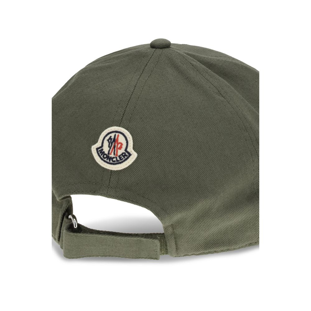 Casquette Moncler bicolore en coton (casquette de baseball)