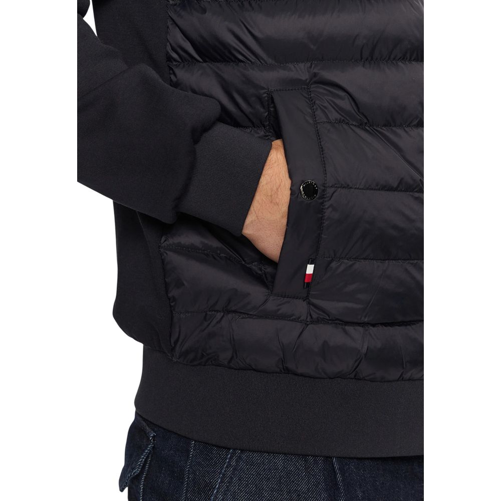 Vestes et manteaux Tommy Hilfiger bleus en coton recyclé