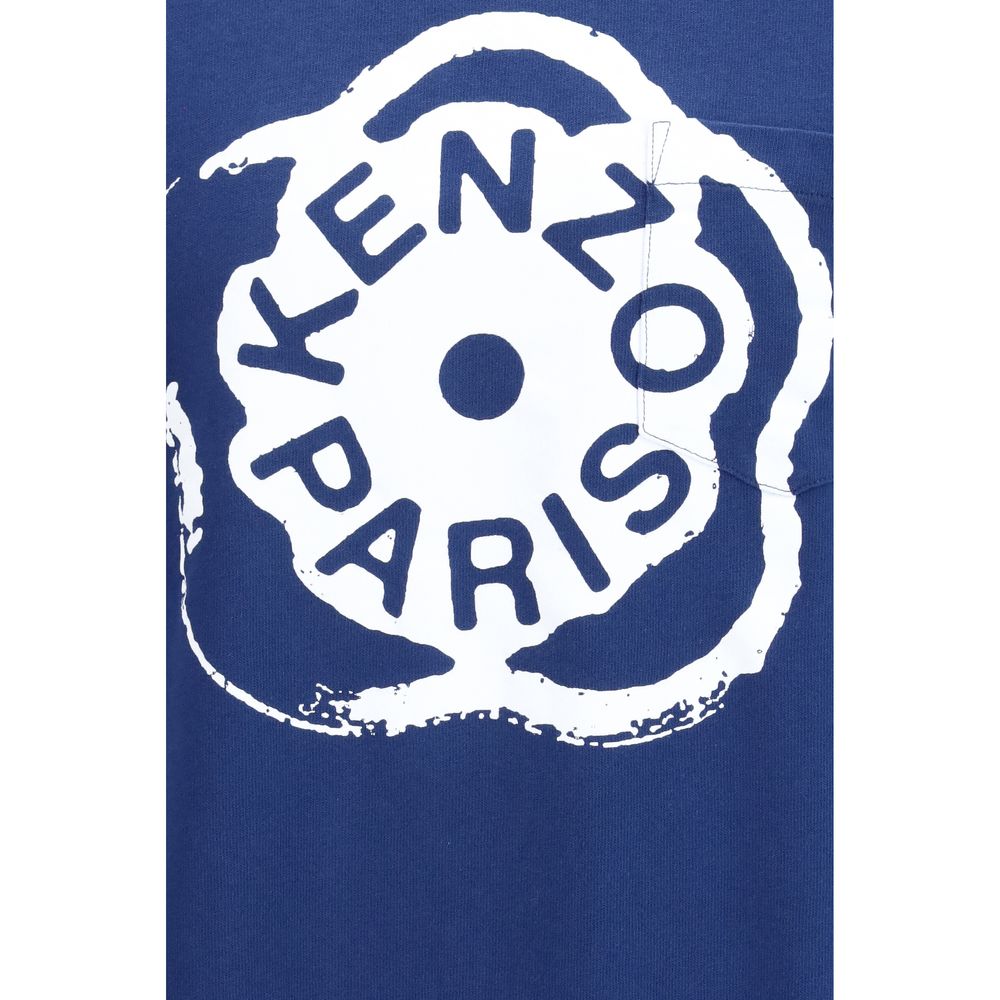 T-shirt Kenzo en coton bleu