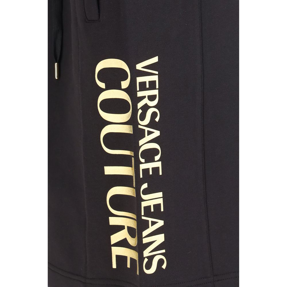 Versace Jeans zwarte katoenen bermudashort