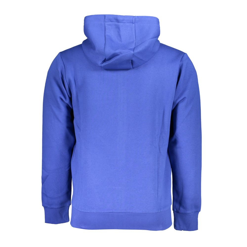 U.S. Grand blauw katoenen hoodie voor heren