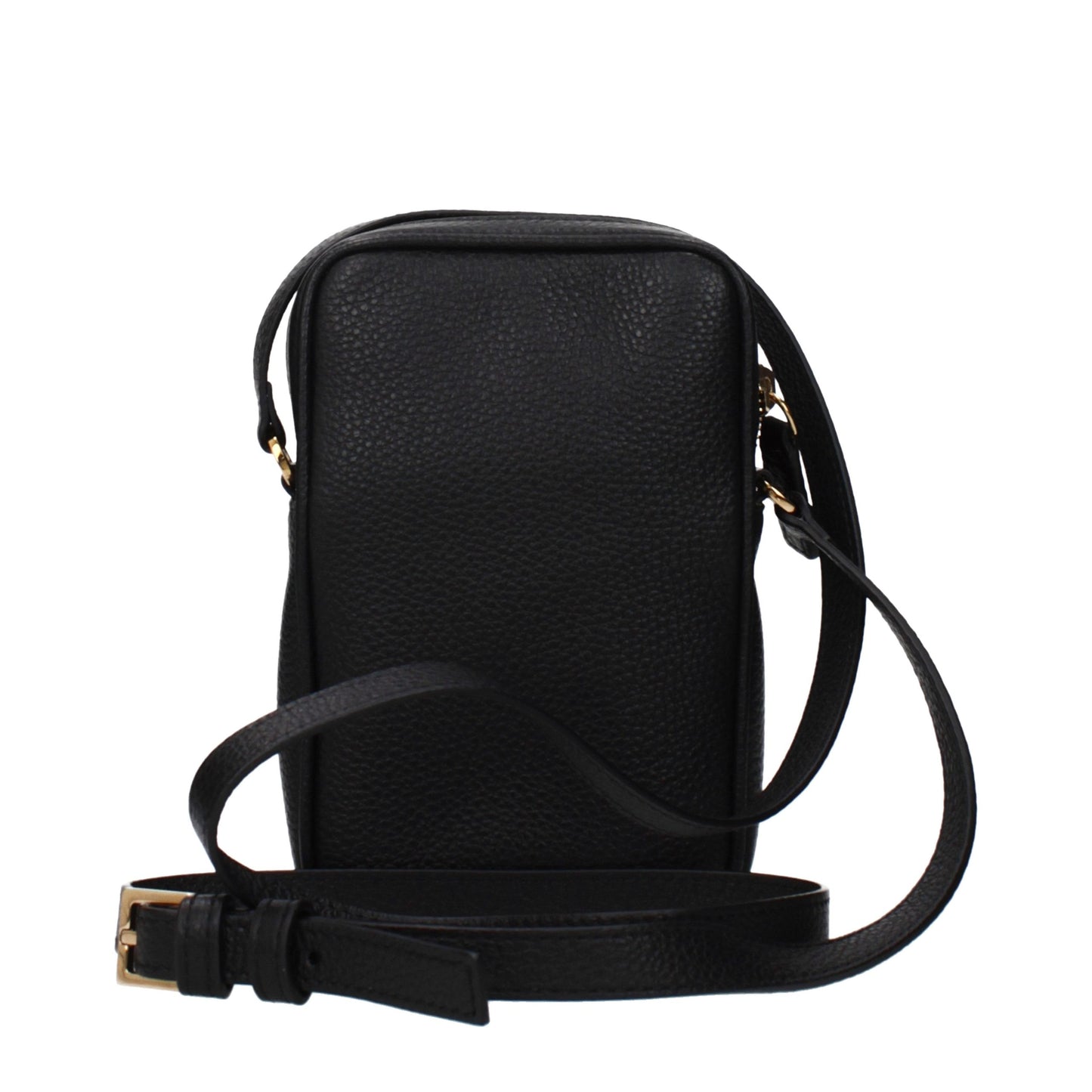 Versace zwarte leren crossbodytas